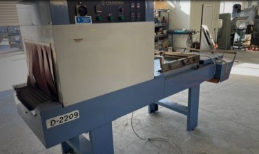 Shrink tunnel and sealer system
